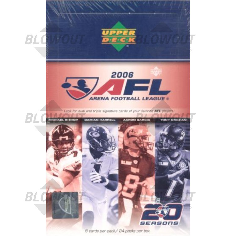 2006 Upper Deck Arena Football Hobby Box