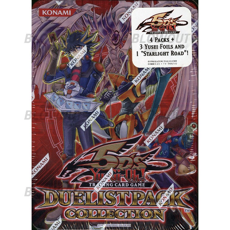 Yugioh 2010 Duelist Pack Collection Euro Ed Tin