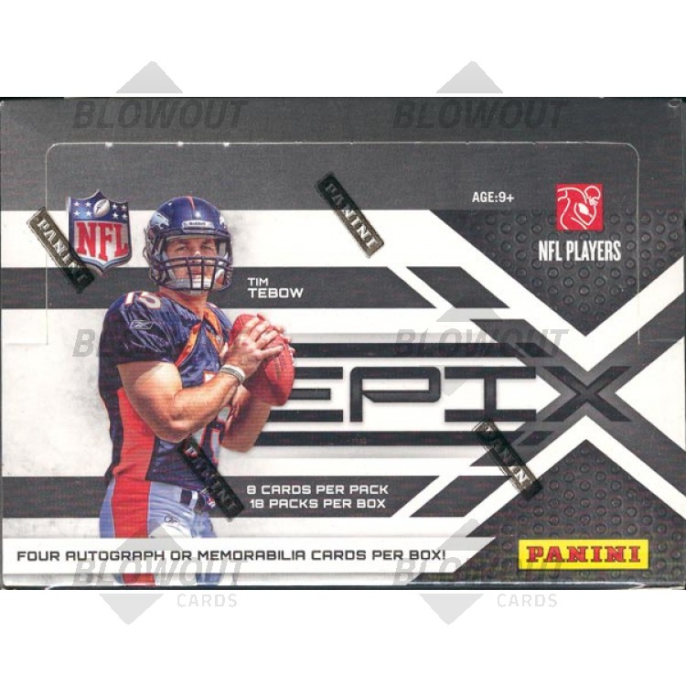 2010 Panini Epix Football Hobby 16 Box Case