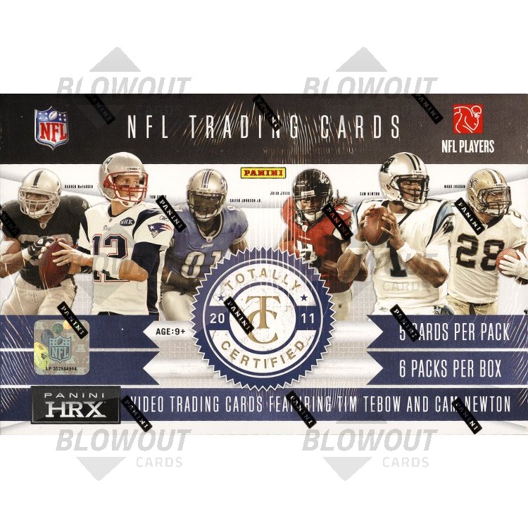 2011 Panini Totally Certified Football Hobby Box