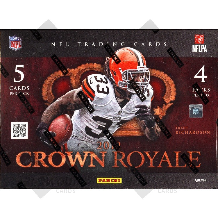 2012 Panini Crown Royale Football Hobby 12 Box Case