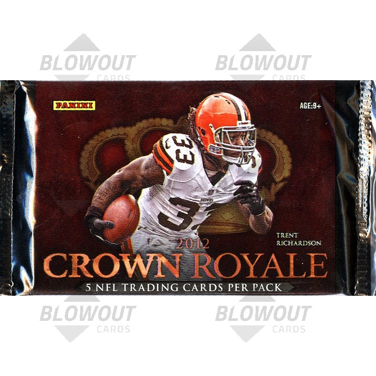 2012 Panini Crown Royale Football Hobby Pack