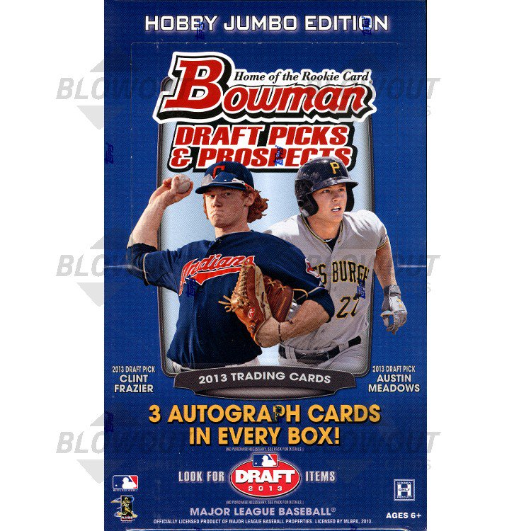 2013 Bowman Draft Picks & Prospects Baseball Jumbo Box