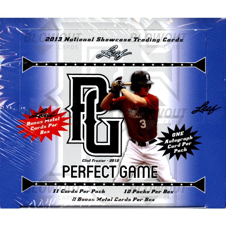 2016 Leaf Perfect Game National Showcase Baseball Sealed HOBBY BOX 25 Autos! 