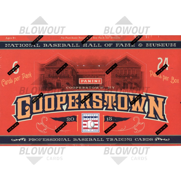 2013 Panini Cooperstown Baseball Hobby Box