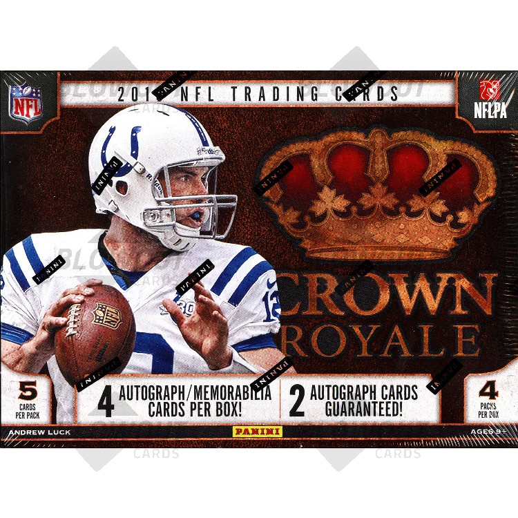 2013 Panini Crown Royale Football Hobby 12 Box Case