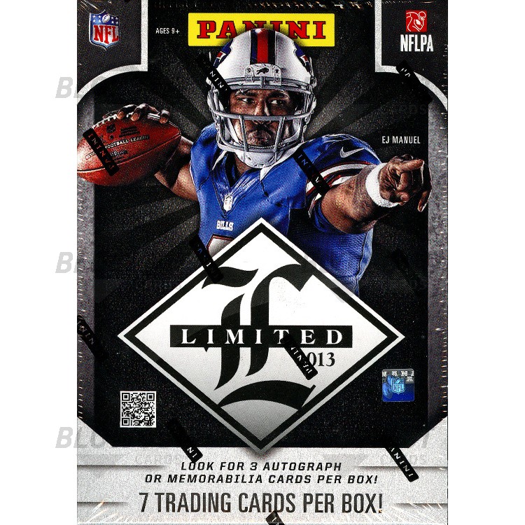 2013 Panini Limited Football Hobby 15 Box Case