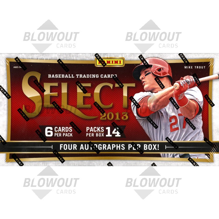 2013 Panini Select Baseball Hobby Box