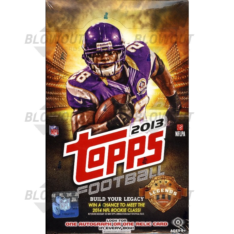 2013 Topps Football Hobby Box