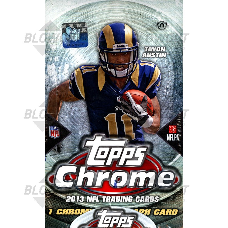 2013 Topps Chrome Football Hobby Box