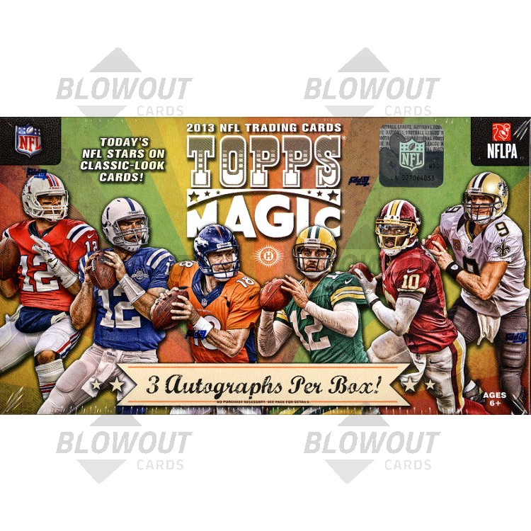 2013 Topps Magic Football Hobby 12 Box Case