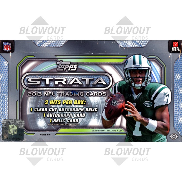 2013 Topps Strata Football Hobby Box