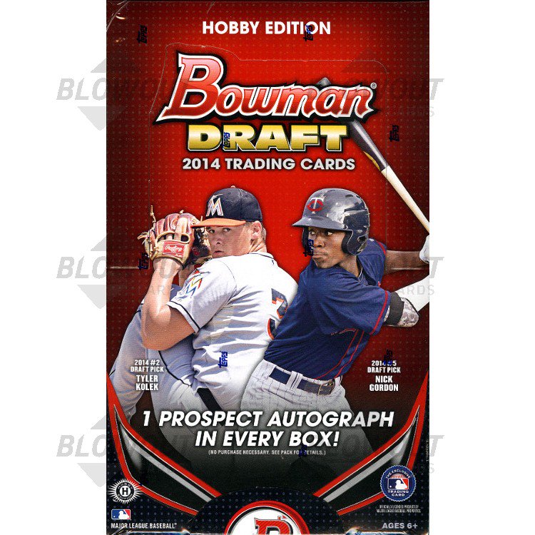 2014 Bowman Draft Picks & Prospects Baseball Hobby Box