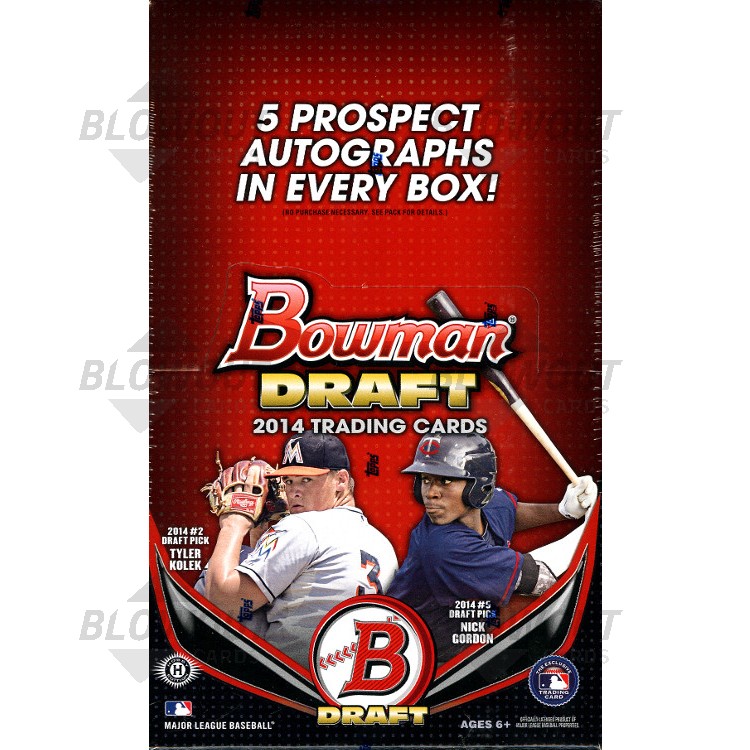 2014 Bowman Draft Picks & Prospects Baseball Hobby Box
