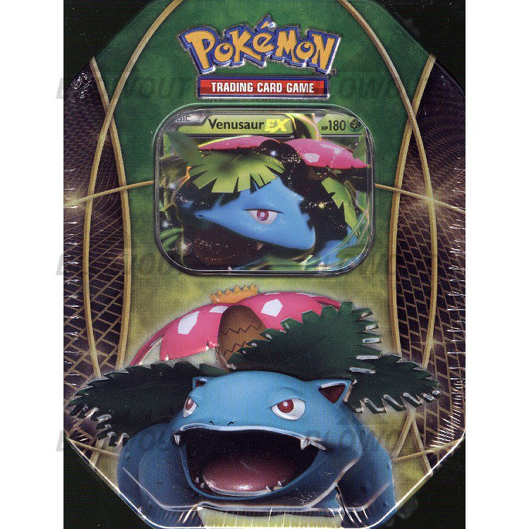 Pokemon 2014 Ex Power Trio Venusaur Ex Collectible Tin