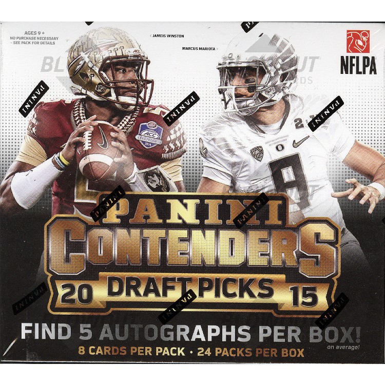 2015 Panini Contenders Draft Picks Football Hobby Box