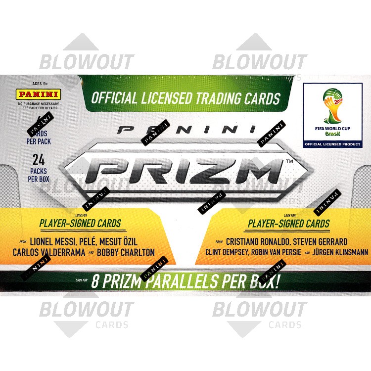 2014 Panini Prizm World Cup Soccer Hobby Box