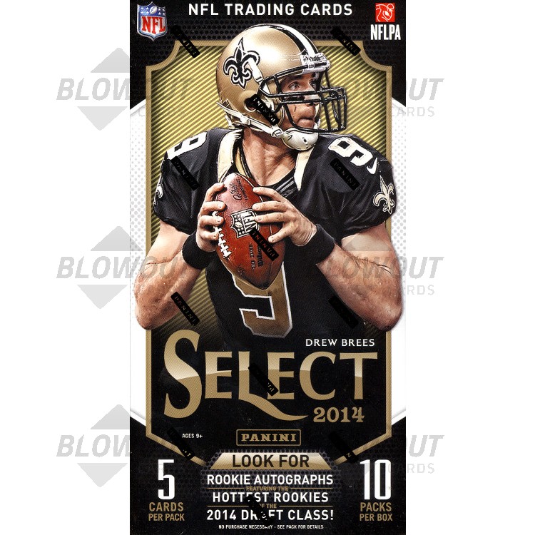 2014 Panini Select Football Hobby 14 Box Case
