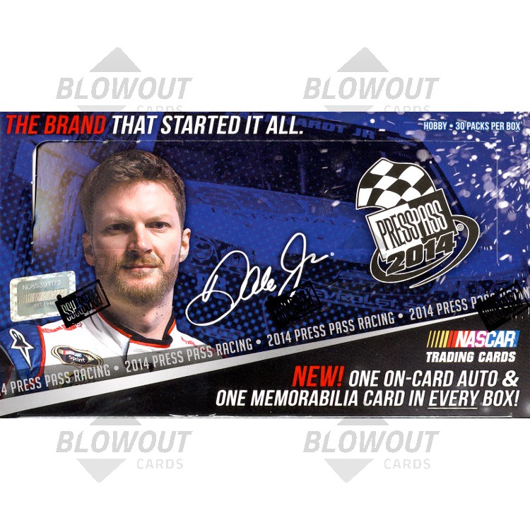 2014 Press Pass Nascar Racing Hobby Box