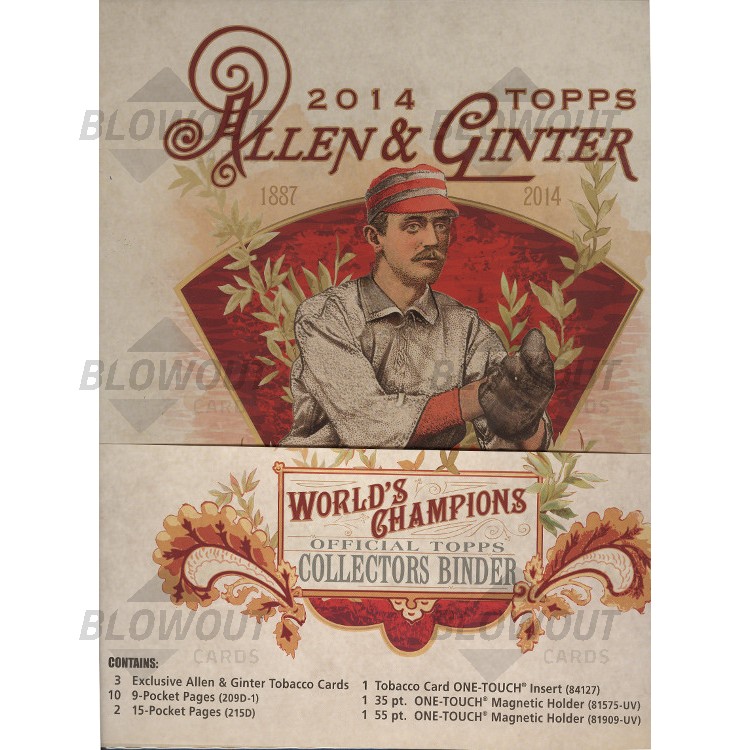 2014 Topps Allen & Ginter Baseball Binder - 6ct Case 2014 Topps Allen & Ginter Baseball Binder - 6ct Case