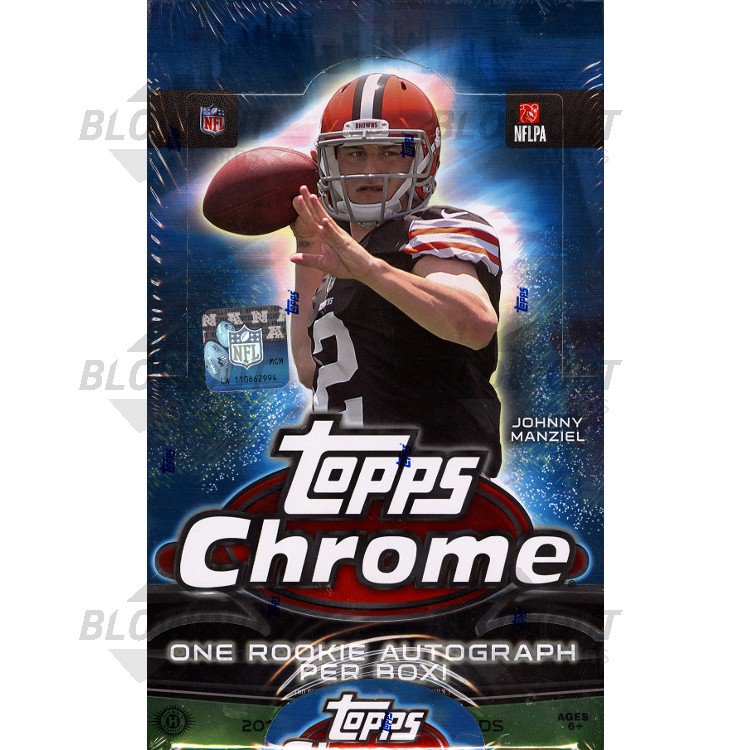 2014 Topps Chrome Football Hobby Box