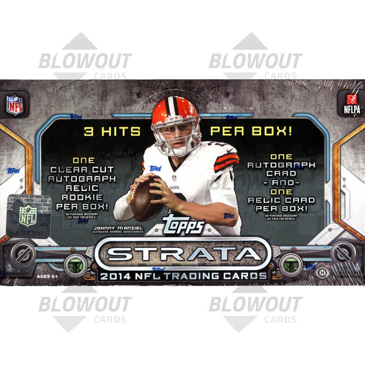 2014 Topps Strata Football Hobby Box