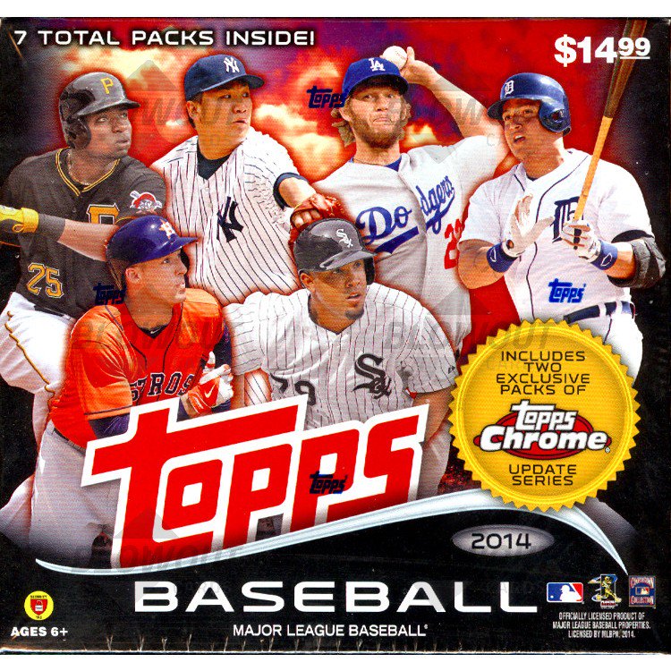2014 Topps Mega Box Baseball Box
