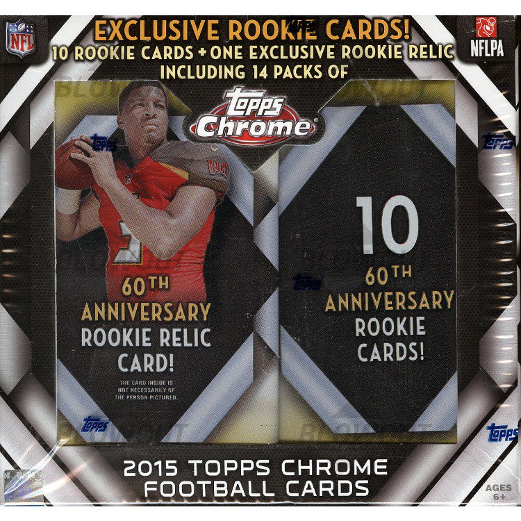 2015 Topps Chrome Football Mega Box