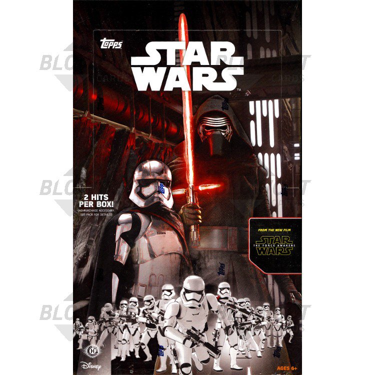 Topps Star Wars The Force Awakens Limited Edition Set Box 