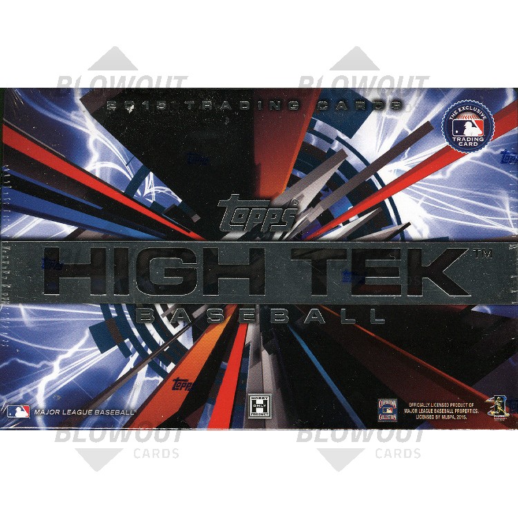 2015 Topps High Tek Baseball Hobby Box