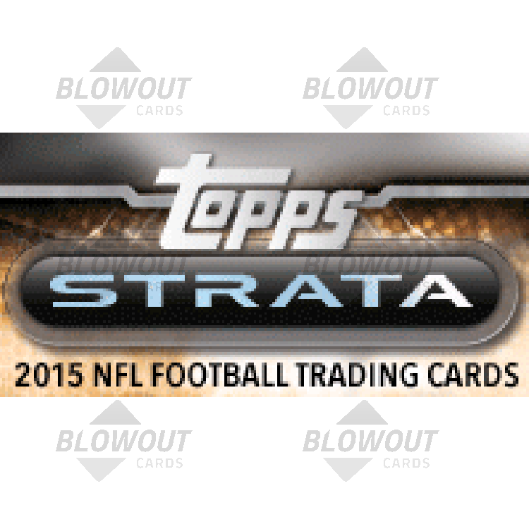 2015 Topps Strata Football Hobby Box