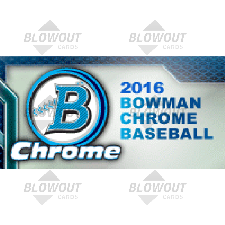 2016 Bowman Chrome Baseball Vending Box