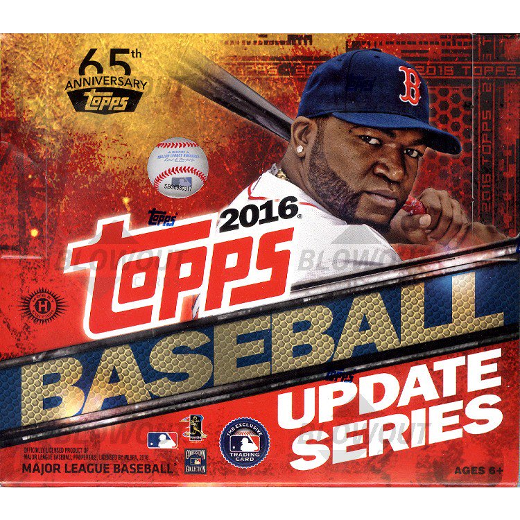 2016 Topps Update Series Baseball Jumbo Box
