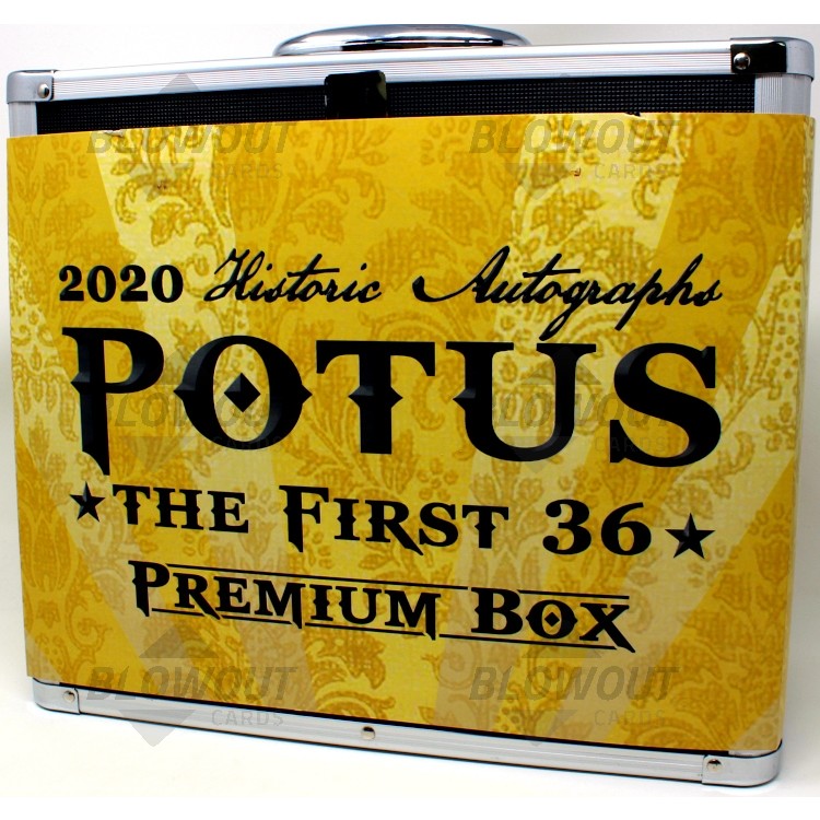 2020 Historic Autographs P.O.T.U.S. The First 36 Premium Box