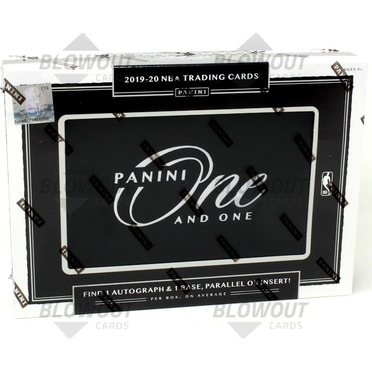 2019/20 Panini One and One Basketball Hobby Box