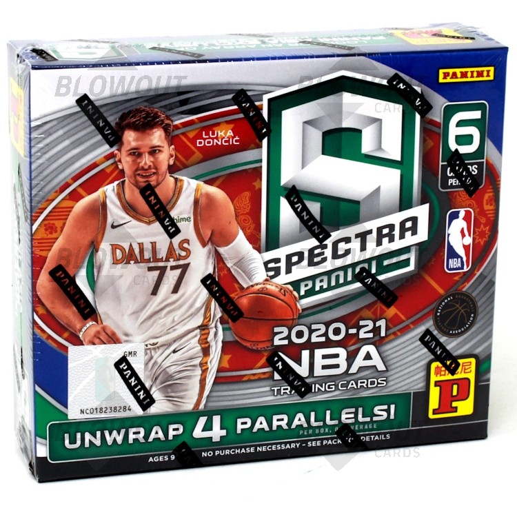 2020/21 Panini Spectra Basketball Tmall Edition 20 Box Case