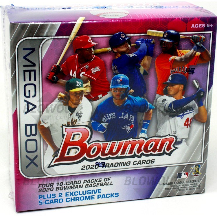 2020 Bowman Mega Box Baseball