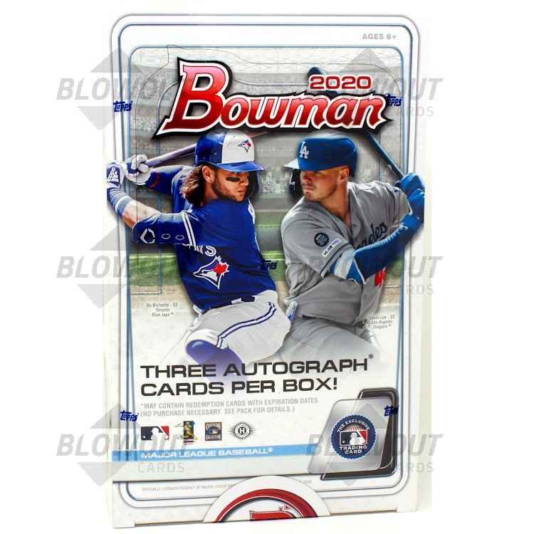 2020 Bowman Baseball Jumbo HTA Box