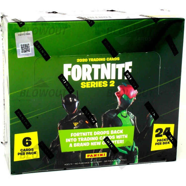 Panini Fortnite Series 2 Trading Cards Box