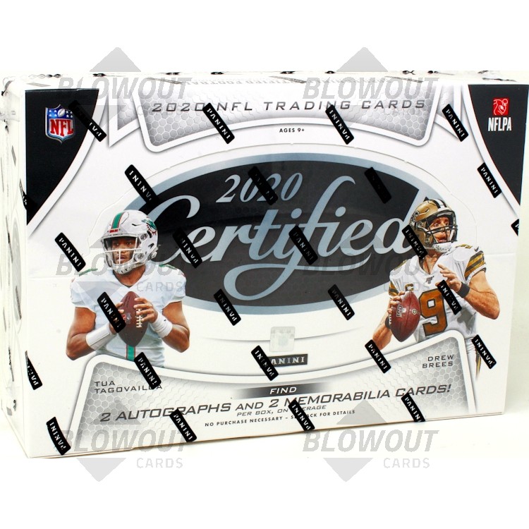 2020 Panini Certified Football Hobby Box