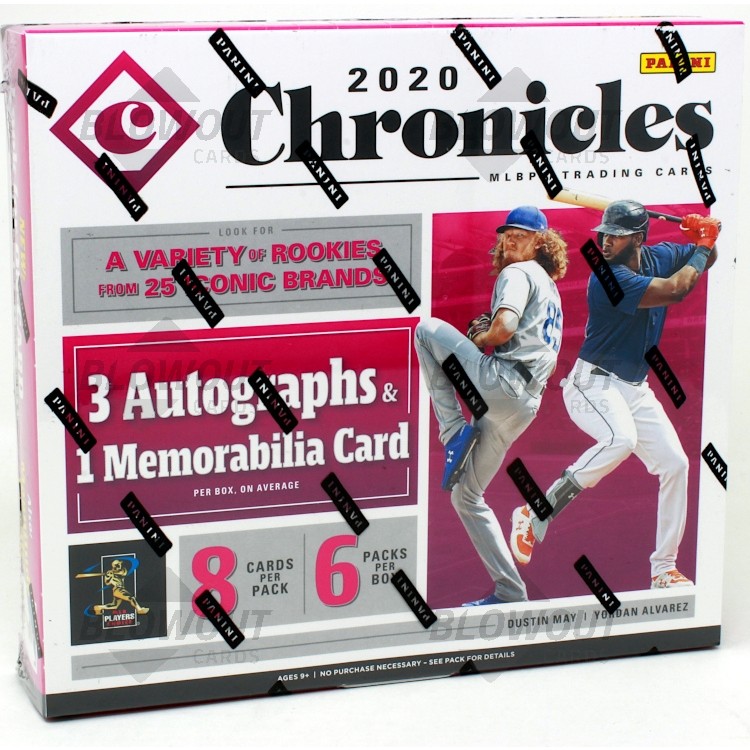 2020 Panini Chronicles Baseball Hobby Box