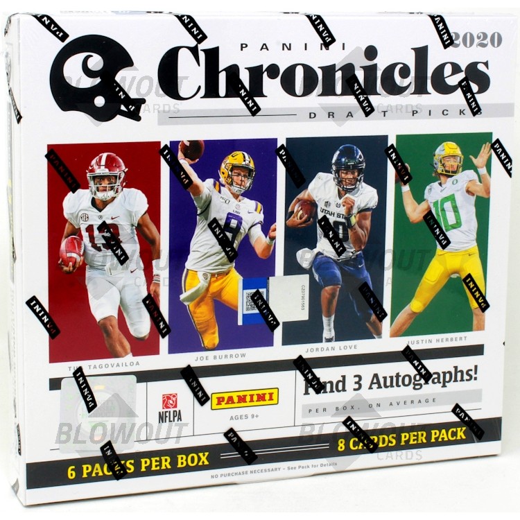American Football 2020 Panini Chronicles Draft Picks Football Hobby Box Blowout Cards Sammeln Seltenes Amc Geidai Ac Jp