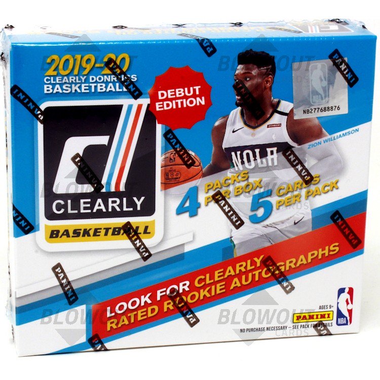 2019/20 Panini Clearly Donruss Basketball Box