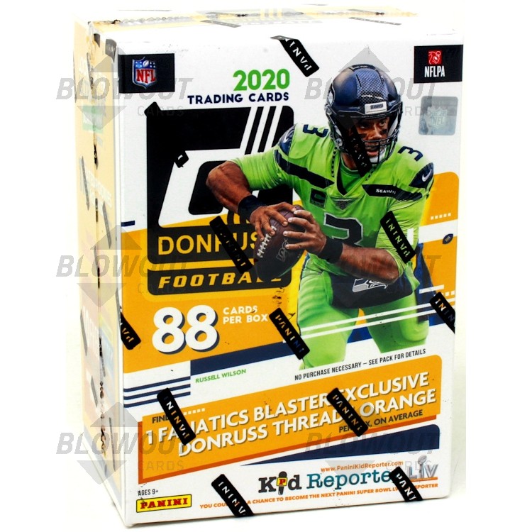 2020 Panini Donruss Football Fanatics Blaster Box