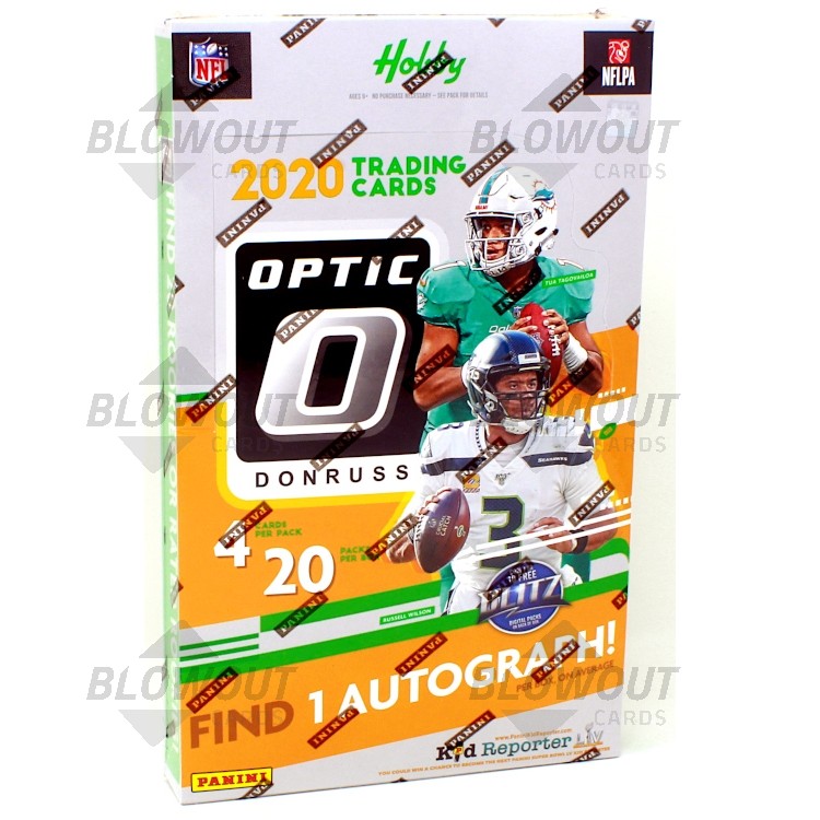2020 Panini Donruss Optic Football Hobby Box
