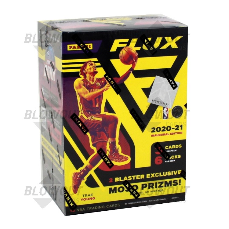 【653】 NBA カード 2020-21 Panini Flux 未開封BOX 2020-21 Panini Flux NBA Basketball Value Box Trading Cards