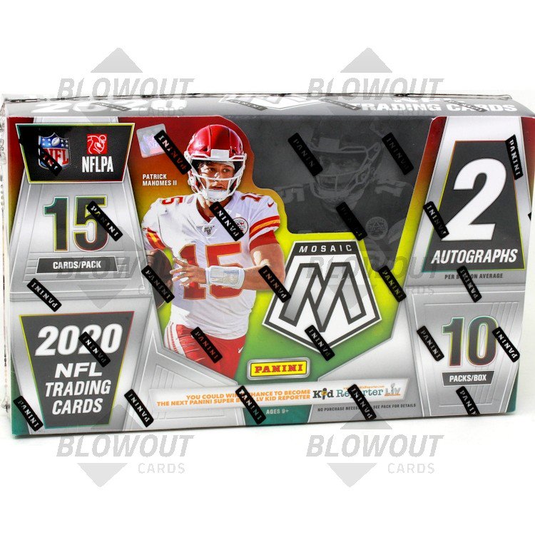 2020 panini mosaic shop football
