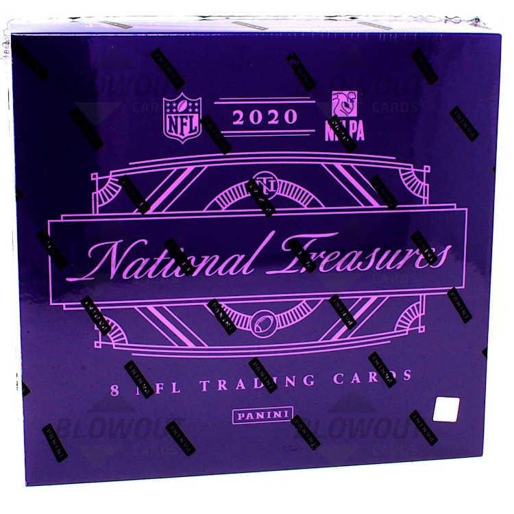 2020 Panini National Treasures Football Hobby Box