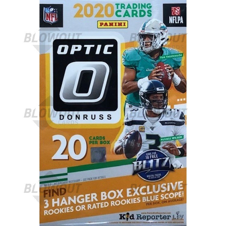 2020 Panini Donruss Optic Football Hanger Pack