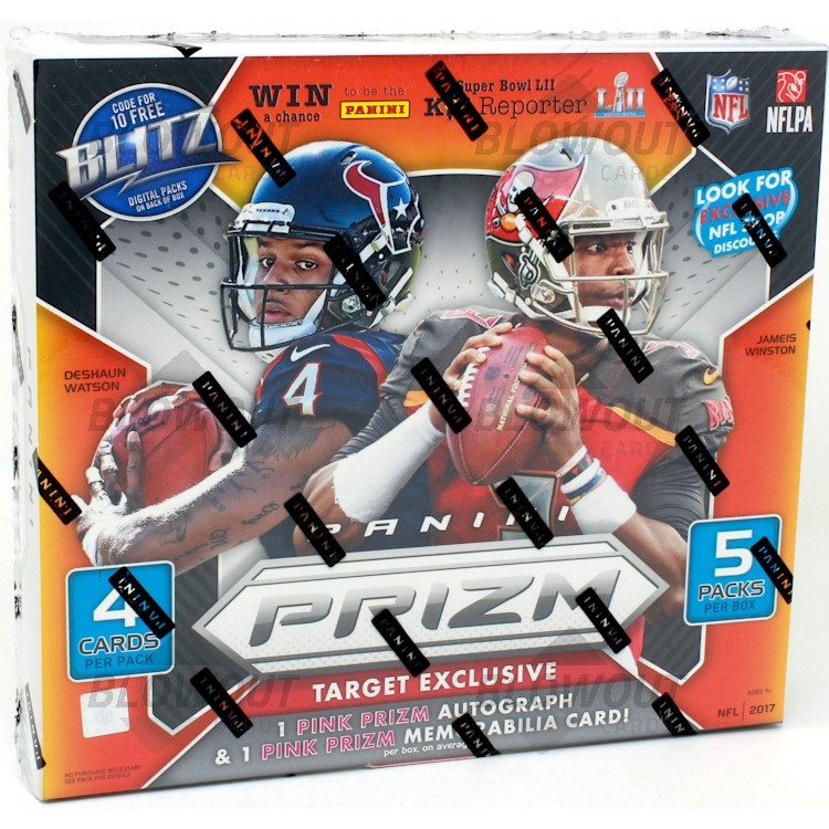 2017 Panini Prizm Football Super Blaster Box